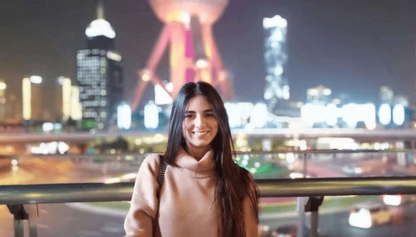 Florencia Rossi en Shanghai
