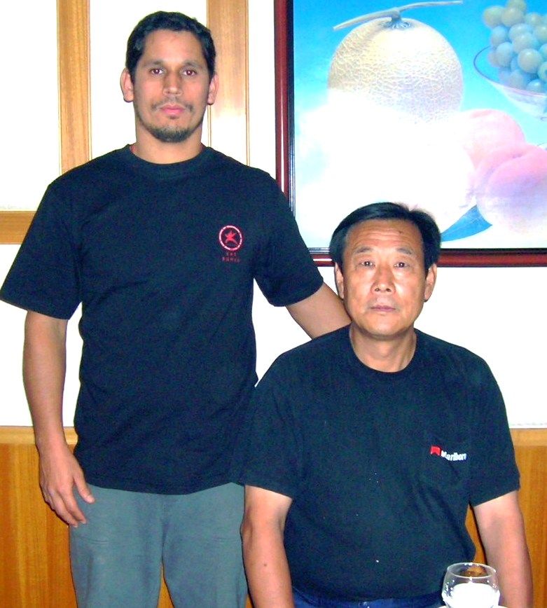 Maestro Wang Xi An y Jimenez
