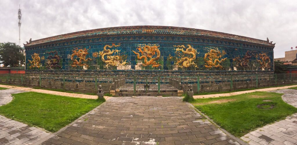 Mural de los 9 dragones